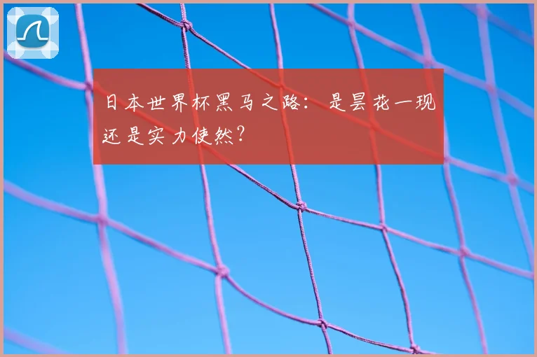 日本世界杯黑马之路：是昙花一现还是实力使然？